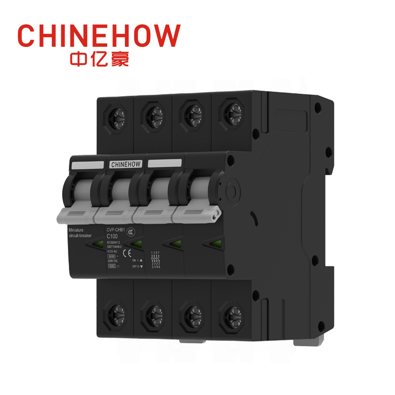 CVP-CHB1系列IEC 4P黑色微型微型斷路器