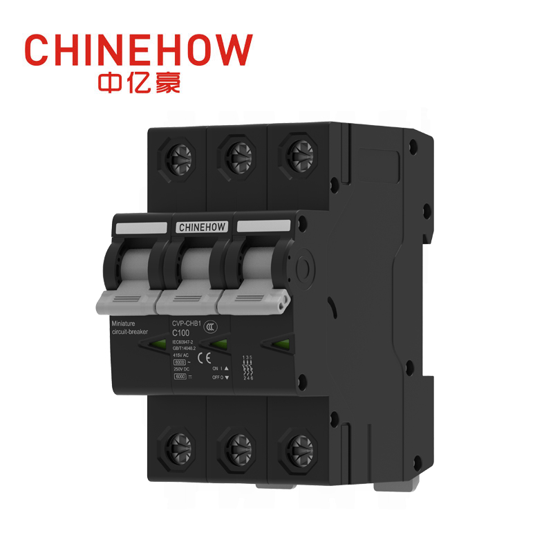 CVP-CHB1系列IEC 3P黑色微型斷路器