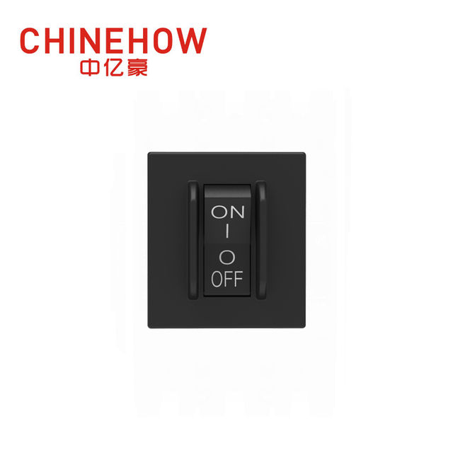 CVP-SM 液壓式磁力斷路器角搖桿帶防護執行器帶 M4 螺釘母線 2P 黑色