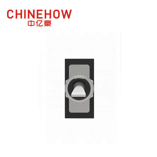 CVP-SM 液壓式磁力斷路器槳式執行器，帶 M4 螺釘母線 1P 黑色