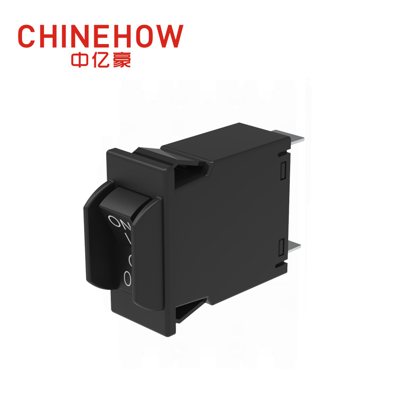 CVP-SM 液壓式磁力斷路器角搖桿帶防護執行器帶凸耳 (QC250) 1P 黑色