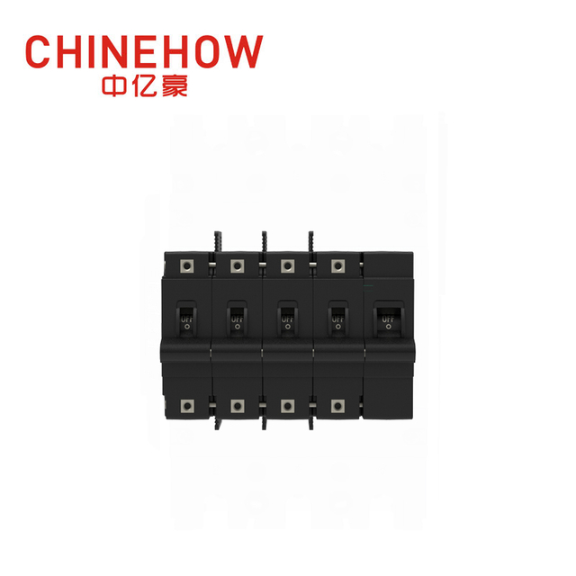 CVP-FR 液壓電磁斷路器長手柄執行器，帶 M5 螺釘和接線端子 4P + 遠程控制 