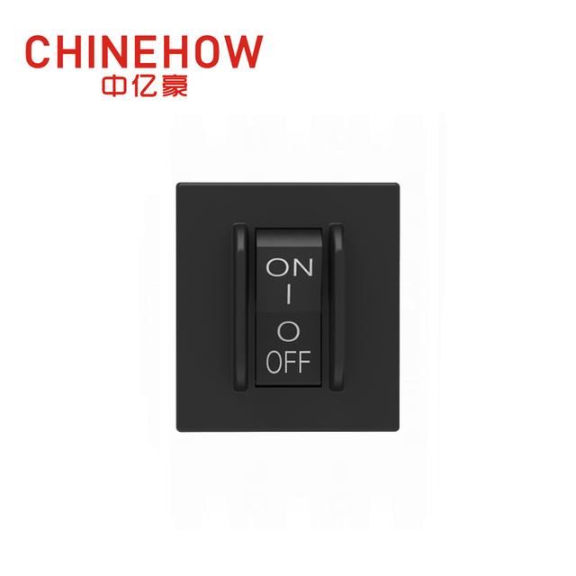 CVP-SM 液壓磁力斷路器角搖桿帶保護執行器帶標籤 (QC250) 2P 黑色