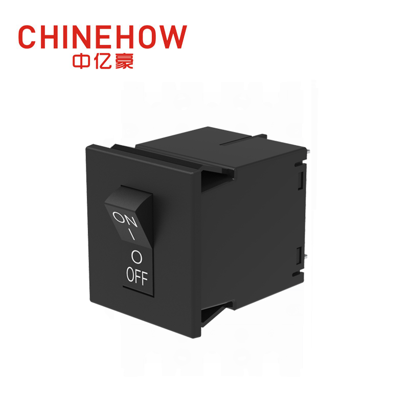 CVP-SM 液壓式磁力斷路器角搖桿執行器帶凸耳 (QC250) 2P 黑色